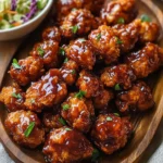 Baked Honey BBQ Chicken Bites