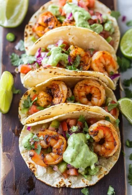 Best Spicy Shrimp Tacos with Cilantro Lime Slaw