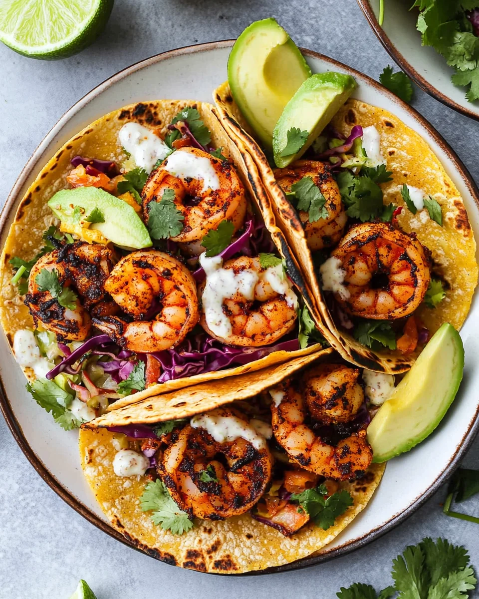 Blackened Shrimp Tacos Recipe