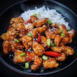 Blackstone Bourbon Chicken on the Griddle