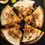 Blackstone Hot Honey BBQ Chicken Quesadillas
