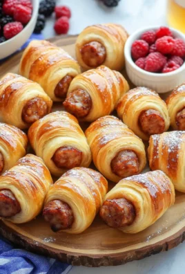 Breakfast Pigs in a Blanket