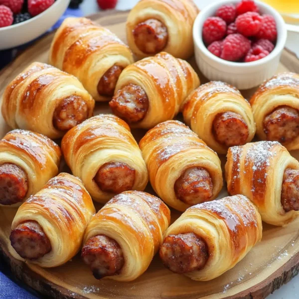Breakfast Pigs in a Blanket
