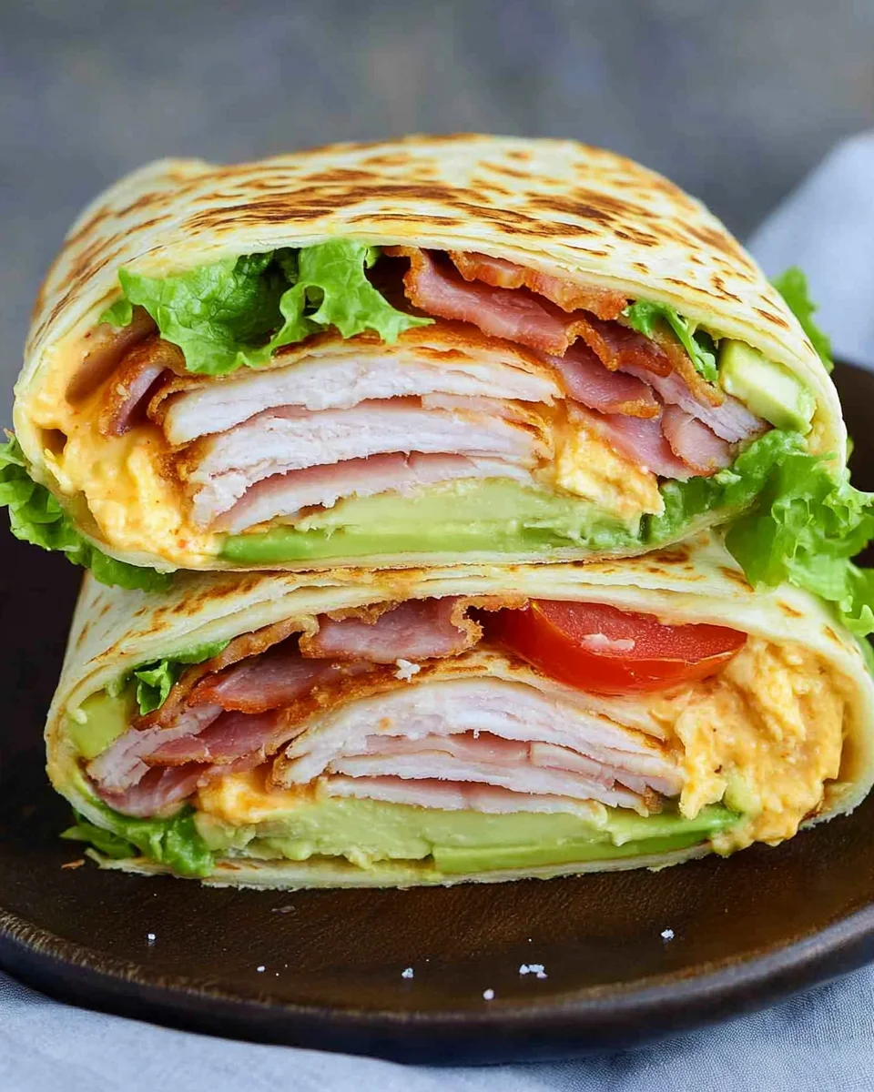 California Turkey Club Wrap