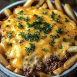 Cheeseburger French Fry Casserole
