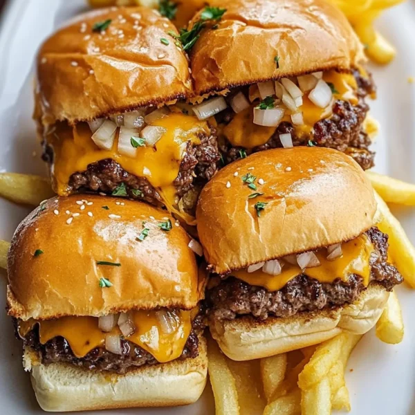 Cheeseburger Sliders (Easy, 30-min Recipe)
