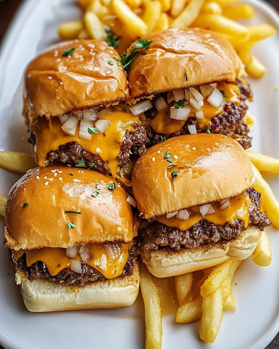 Cheeseburger Sliders (Easy, 30-min Recipe)