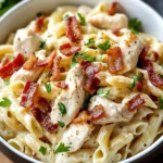 Chicken Bacon Ranch Pasta