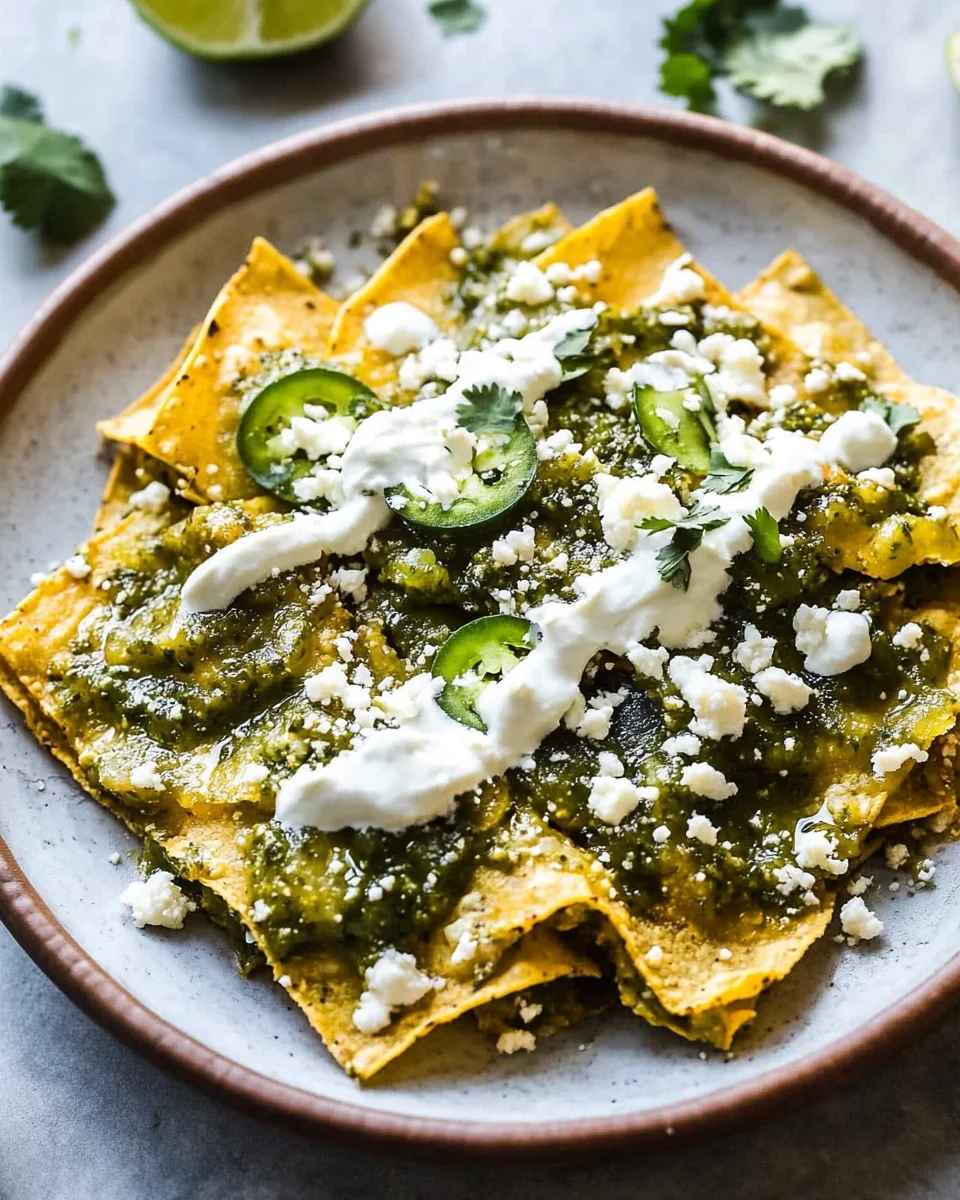 Chilaquiles Verdes