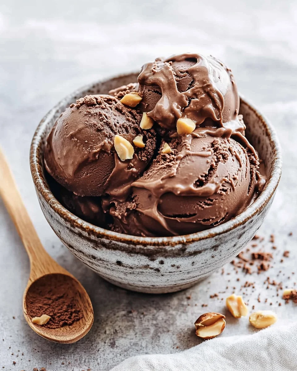 Chocolate Peanut Butter Nice Cream