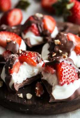 Chocolate Strawberry Yogurt Clusters (Viral Recipe!)