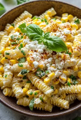 Creamy Street Corn Pasta Salad