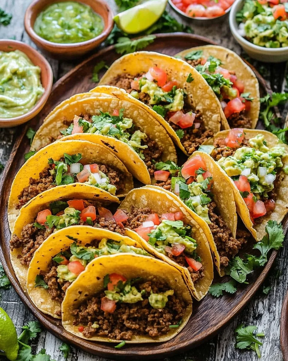 Crispy Ground Beef Tacos
