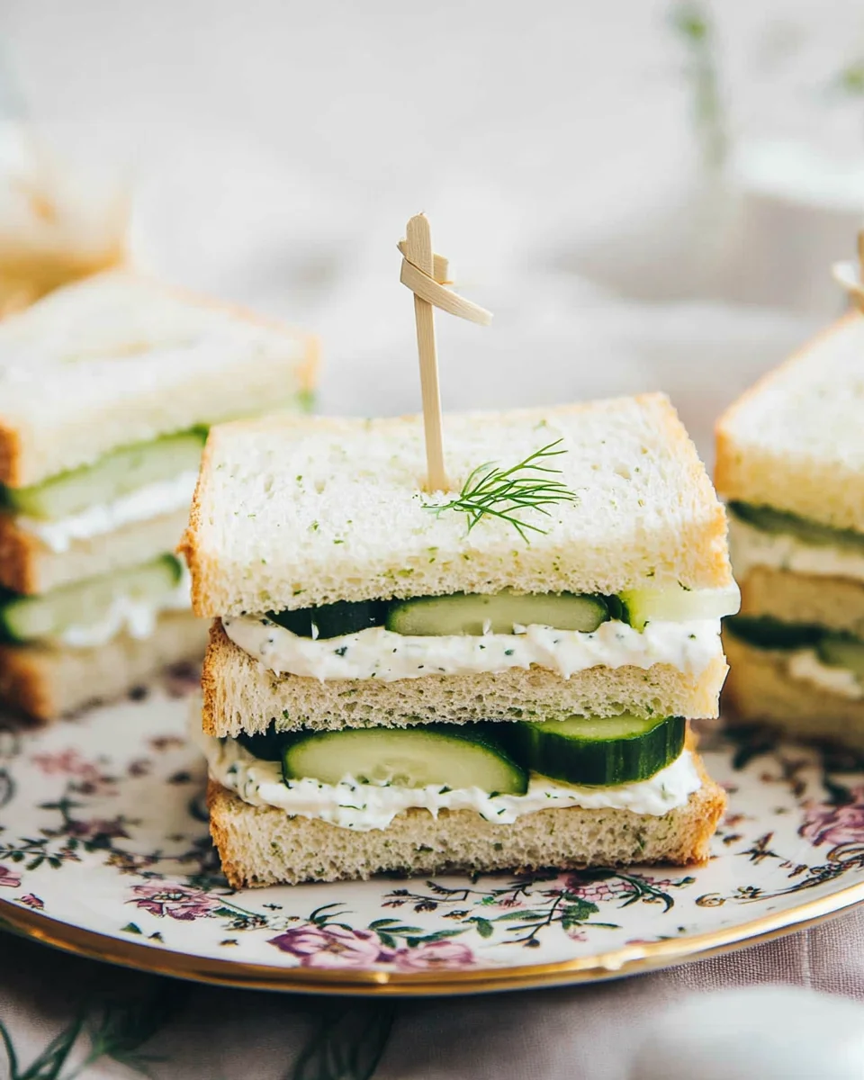 Cucumber Sandwiches