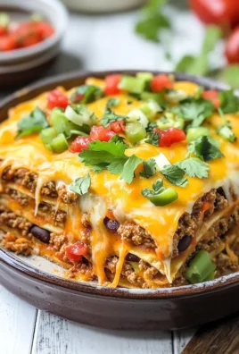 Easy Layered Taco Bake