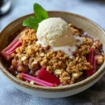 Easy Rhubarb Crisp