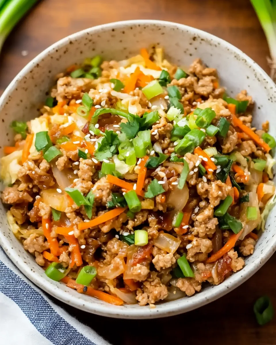 Egg Roll in a Bowl Recipe