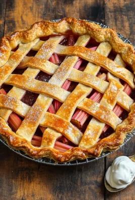 Fresh Rhubarb Pie
