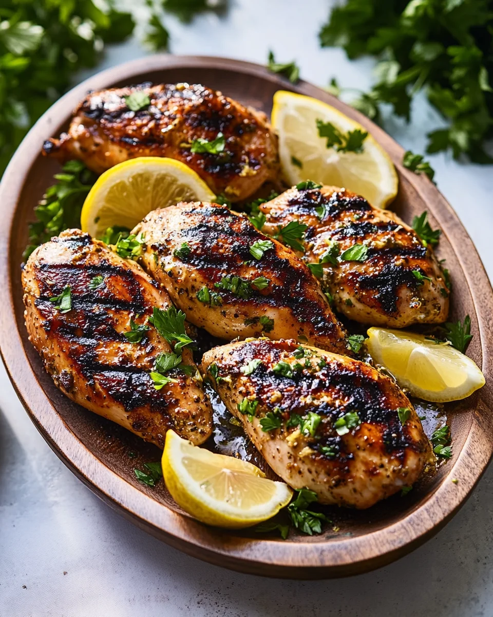 Grilled Lemon Chicken