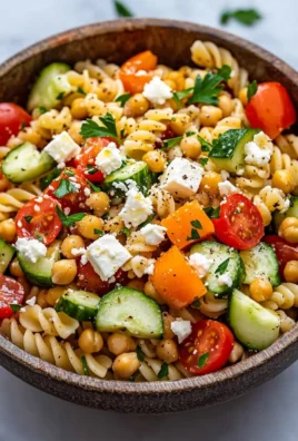 Healthy Greek Pasta Salad