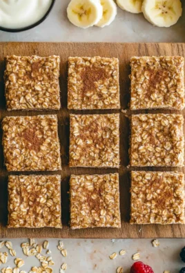 Healthy Oatmeal Breakfast Bars