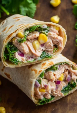 Healthy Tuna Melt Wrap Recipe, Easy 10 Minute Lunch