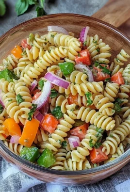 High Protein Italian Pasta Salad