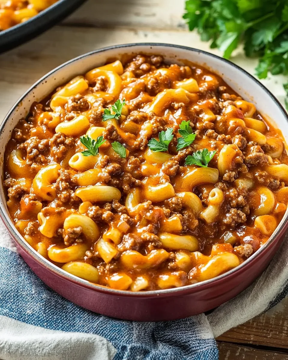 Homemade Hamburger Helper