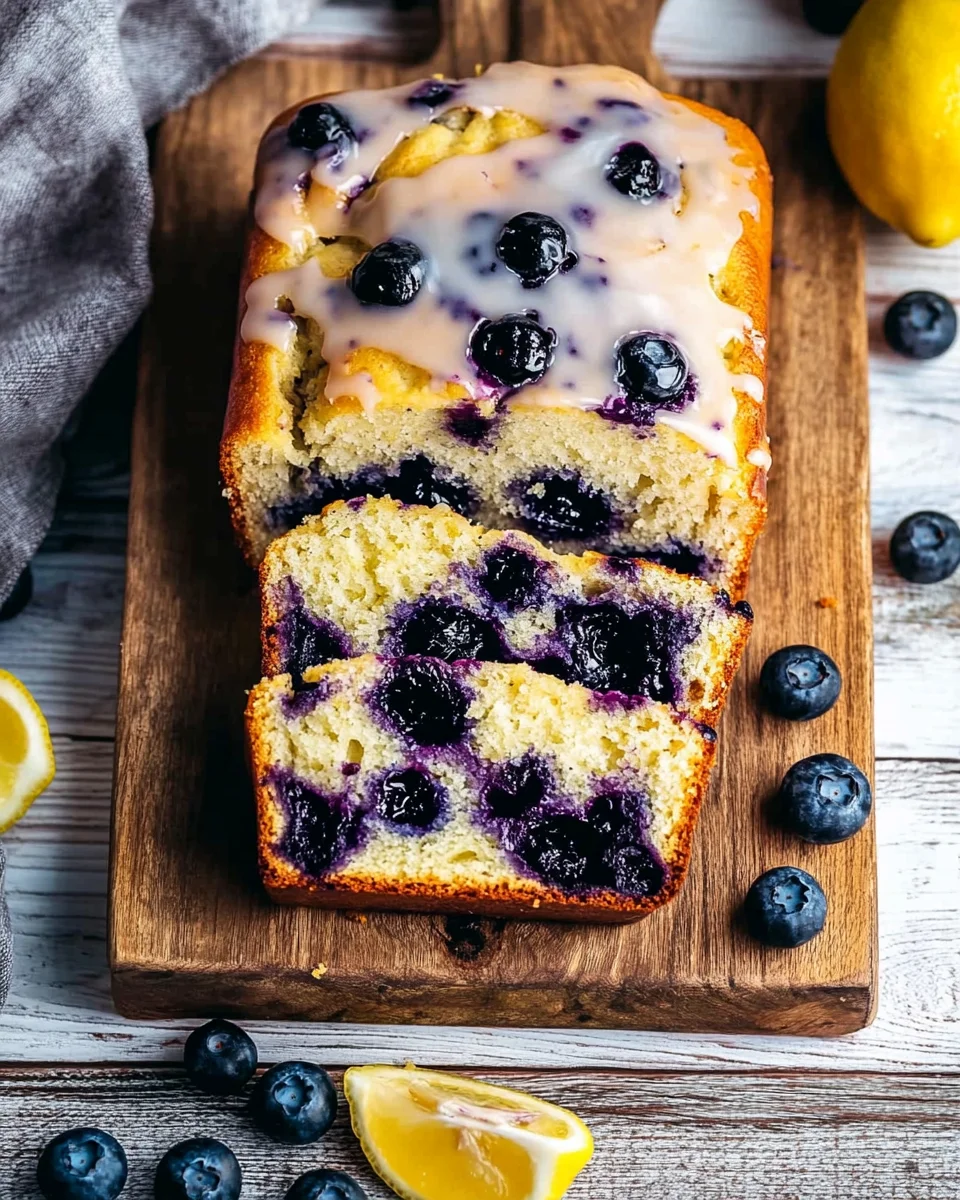 Lemon Blueberry Bread