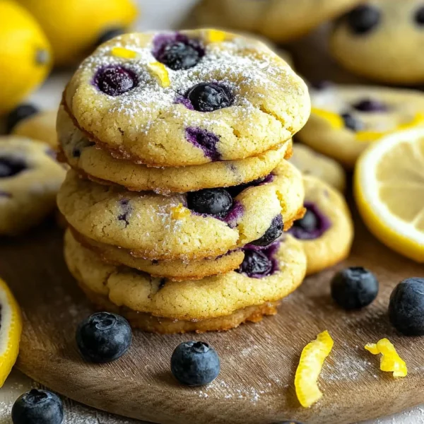 Lemon Blueberry Cookies Recipe