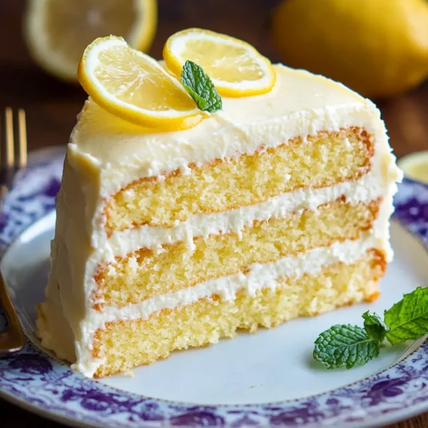 Lemon Cheesecake Cake