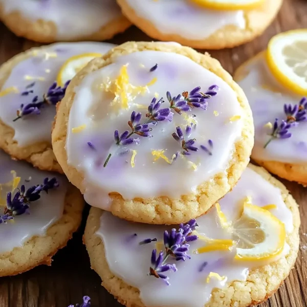 Lemon Lavender Cookie Recipe