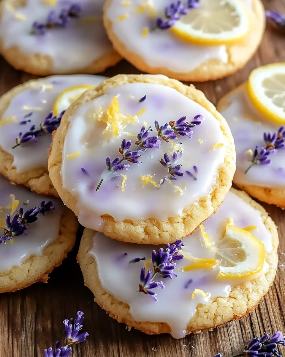 Lemon Lavender Cookie Recipe