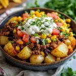 Loaded Potato Taco Bowl