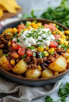 Loaded Potato Taco Bowl