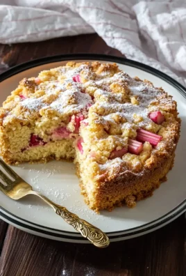 Oma's Rhubarb Cake