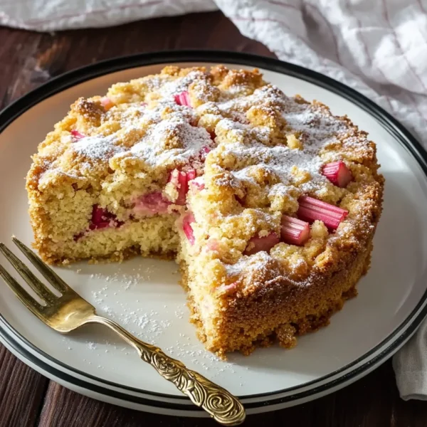 Oma's Rhubarb Cake