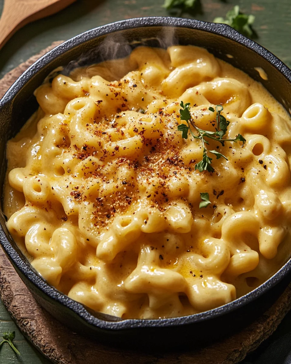 One Pot Creamy Mac and Cheese (Stovetop)