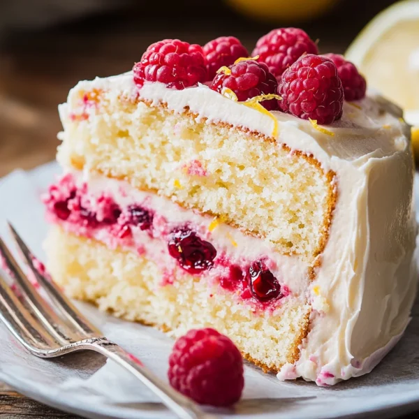 Raspberry Lemon Cake