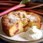 Rhubarb Cake with Cake Mix Made Easy