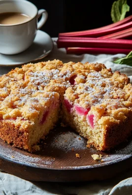Rhubarb Coffee Cake Recipe