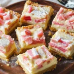 Rhubarb Custard Bars