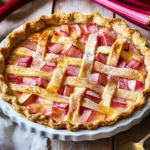 Rhubarb Custard Pie