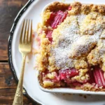 Rhubarb Dump Cake