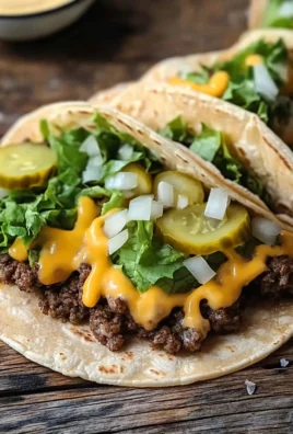 Smash Burger Tacos