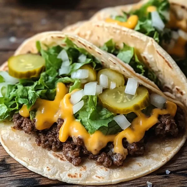 Smash Burger Tacos