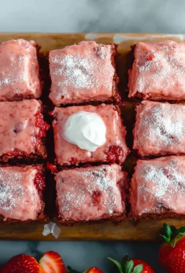 Strawberry Brownies