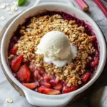 Strawberry Rhubarb Crisp