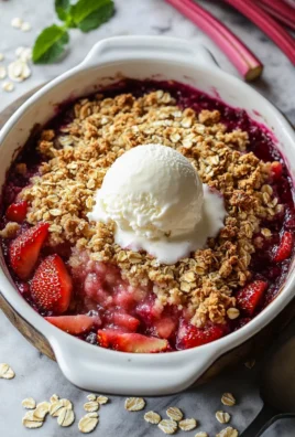 Strawberry Rhubarb Crisp