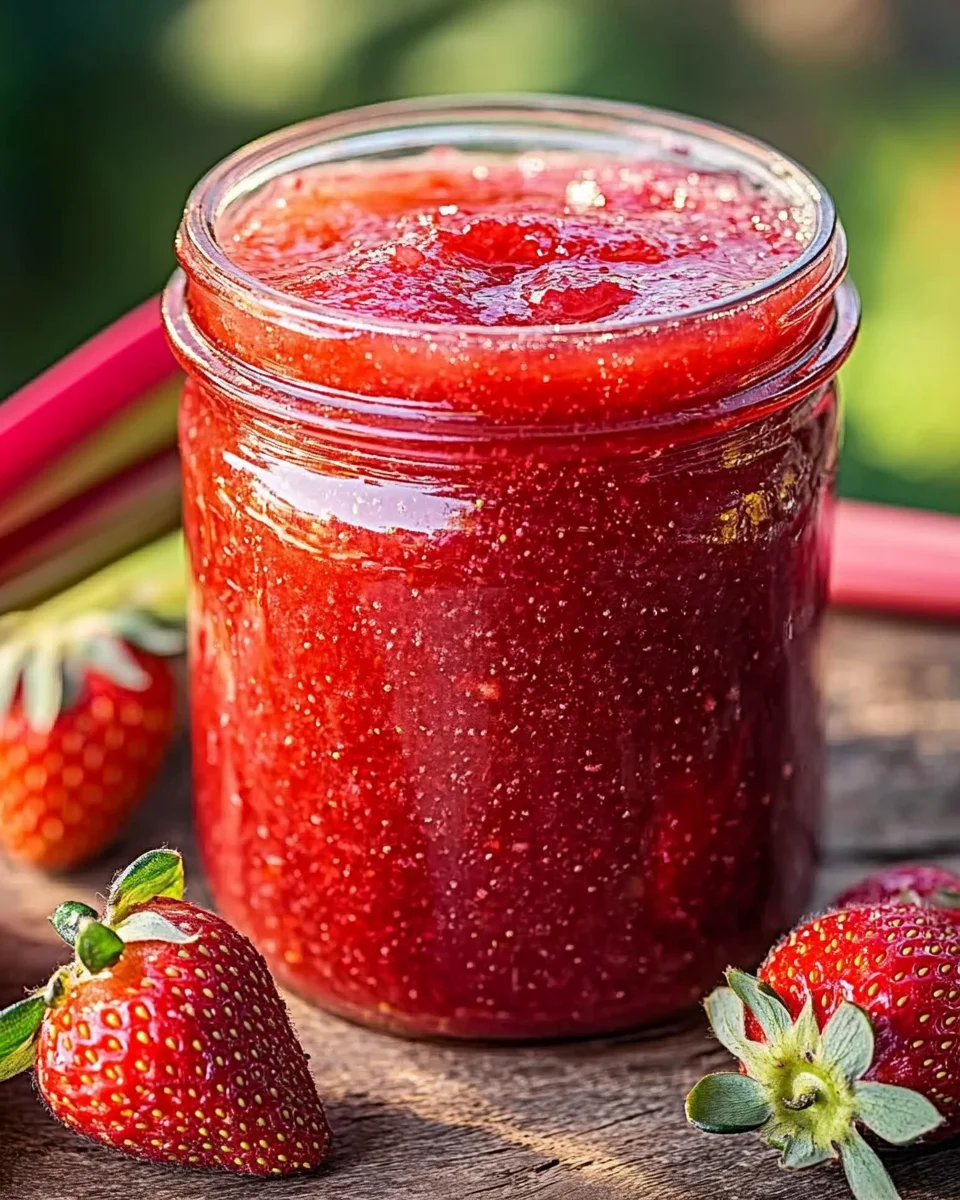 Strawberry Rhubarb Jam